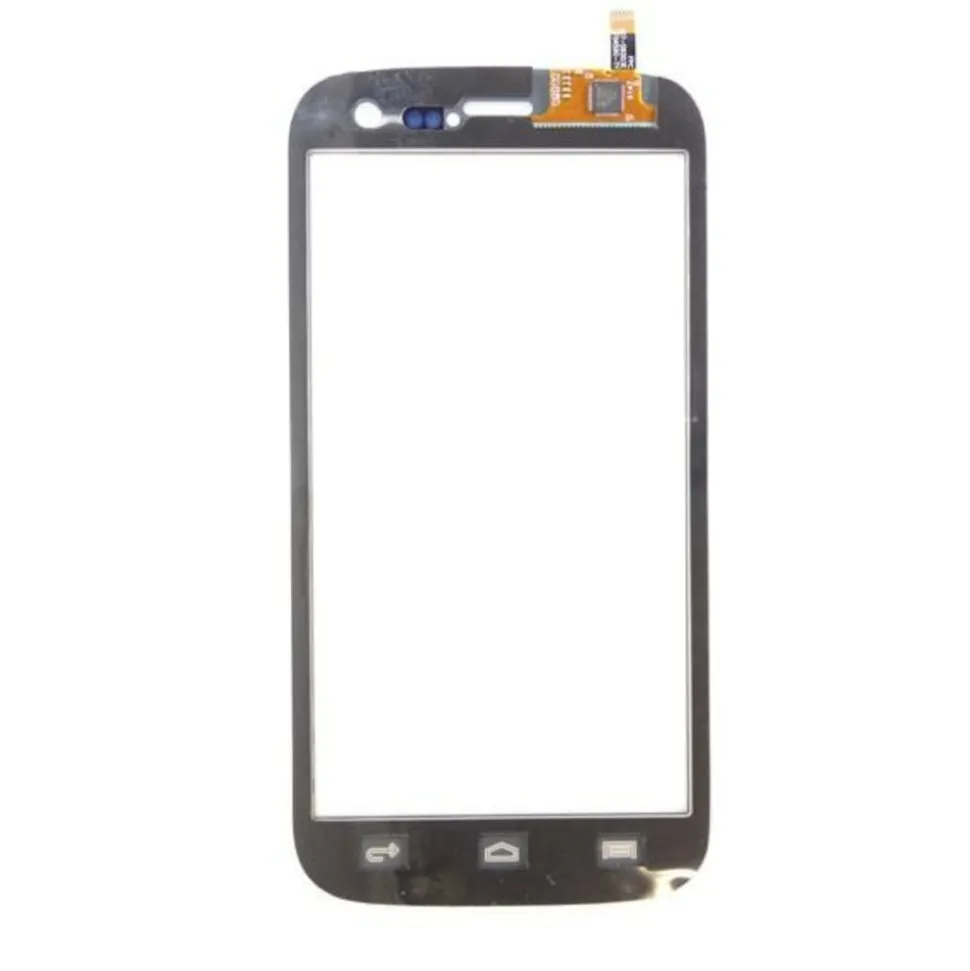 WIKO - Vitre écran tactile blanc + adhésif pré-installé pour wiko darknight