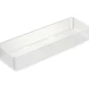 YAMAZAKI - Set de 2 rangements empilables tower 24 x 8 x 3,7 cm