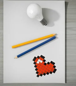 YOUDOIT - Gomme géante coeur pixel