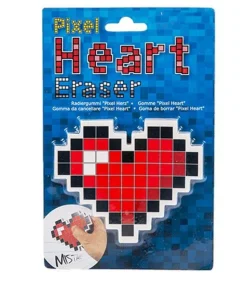 YOUDOIT - Gomme géante coeur pixel