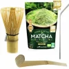 YOUDOIT - Thé matcha + fouet + cuillère en bambou + 4 pailles inox