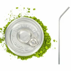 YOUDOIT - Thé matcha de cérémonie premium 30 g + 4 pailles en inox