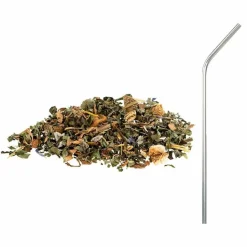 YOUDOIT - Tisane bio magie de noël + 4 pailles en inox